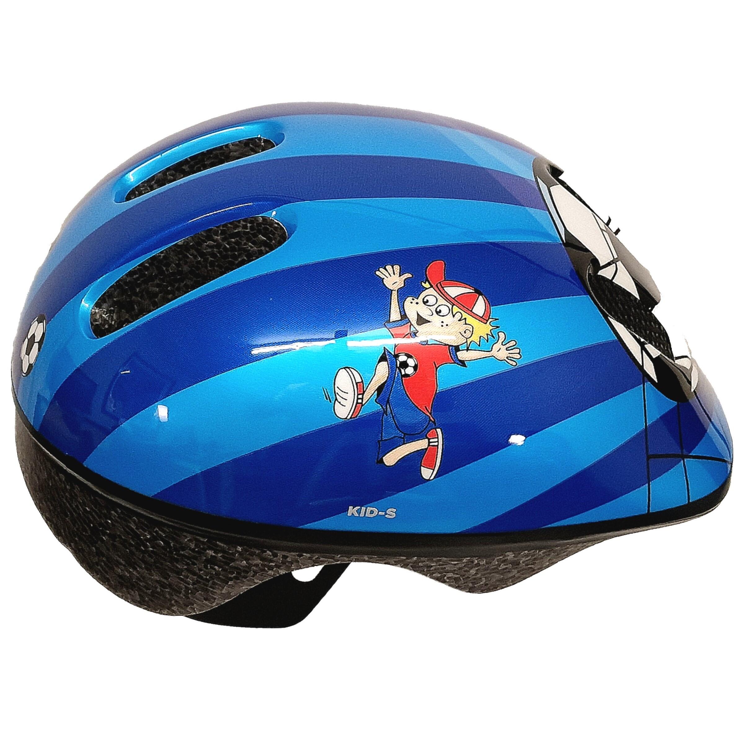 Kids/Childs Boys Scooter/Bike/Bicycle Helmet S 52-57cm - Football Design 4/7