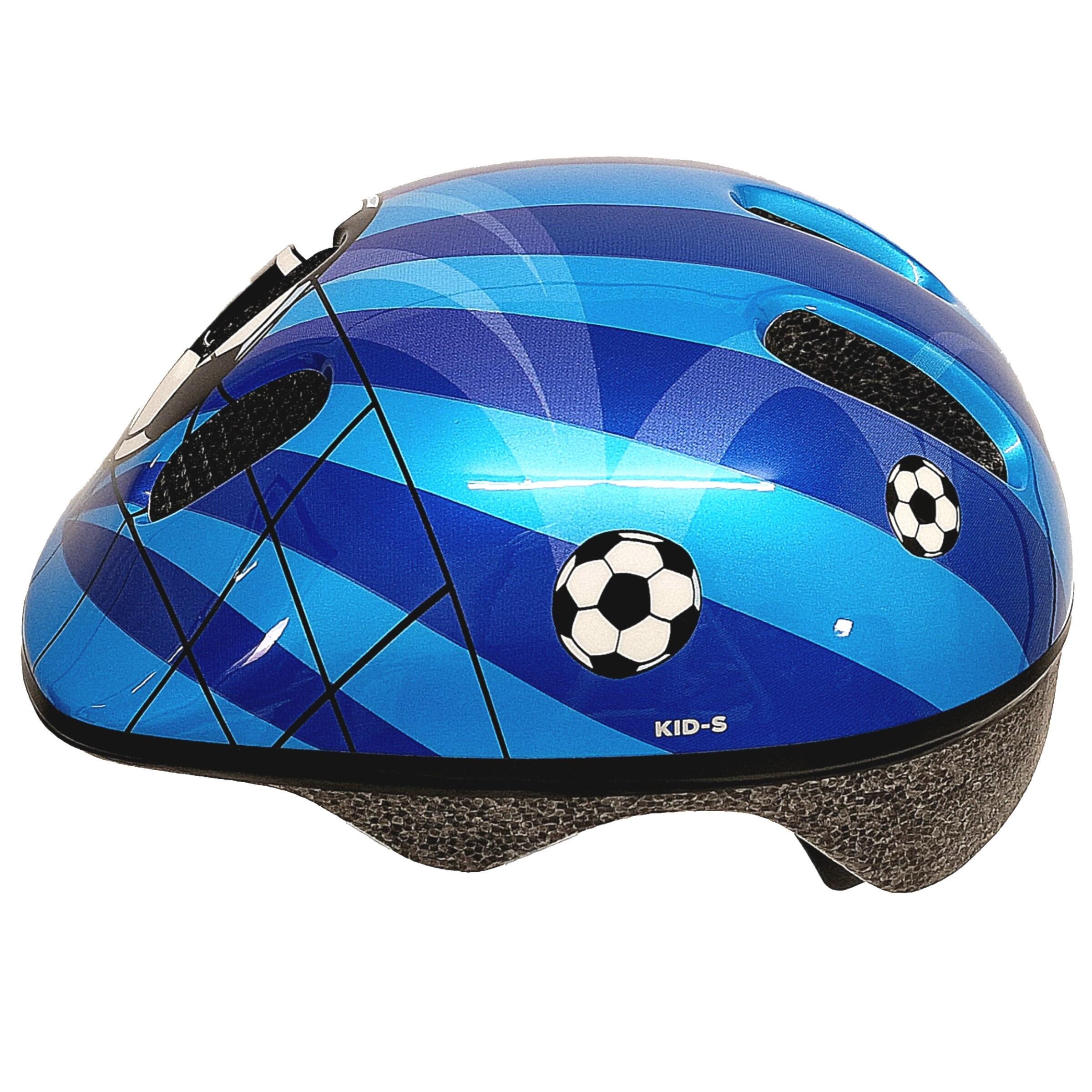 Kids/Childs Boys Scooter/Bike/Bicycle Helmet S 52-57cm - Football Design 3/7