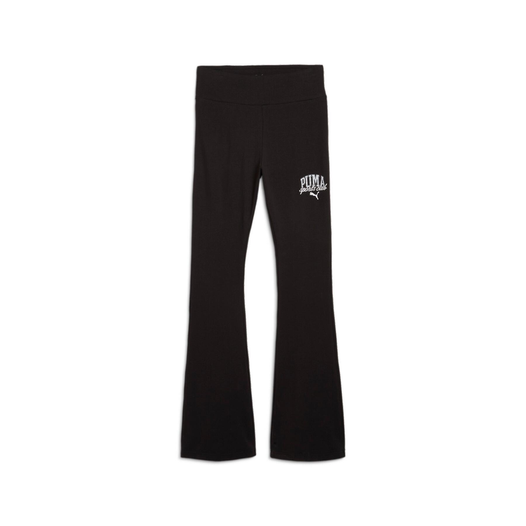 PUMA Dameslegging Class Uitlopende legging met hoge taille Zwart Zwart