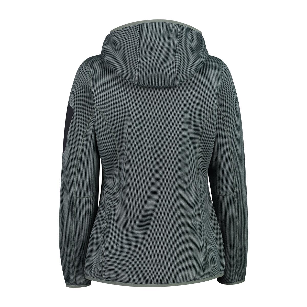 CMP Damen Jacke Knitted Melange Hoody 3H19826 2/5