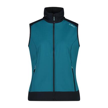 CMP Damen Softshellweste WOMAN VEST FIX HOOD 34A2426