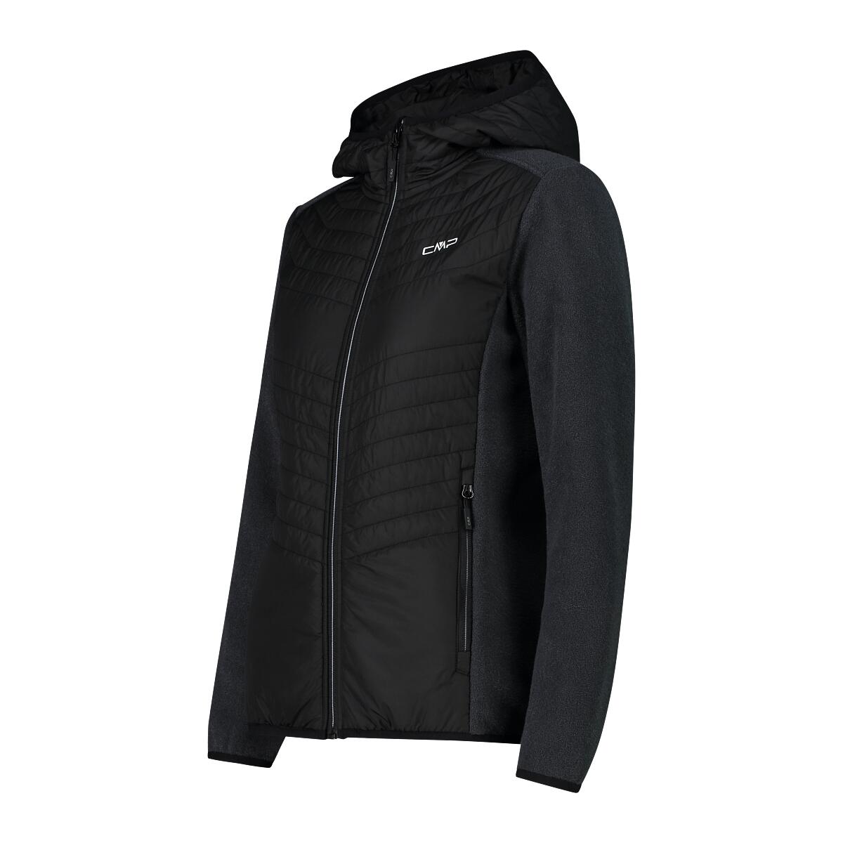 CMP Damen Jacke Woman Jacket Hybrid Fix Hood 34H3006 3/4