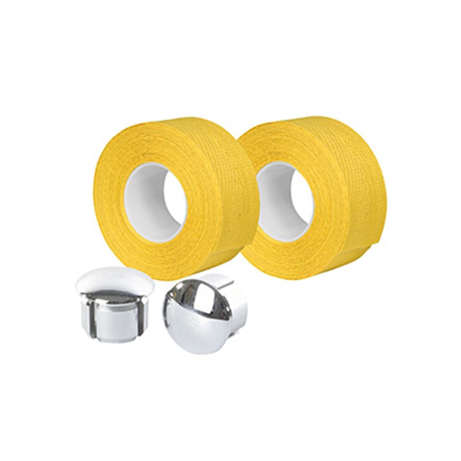 VELOX Velox Stuurtape Tressostar 90 Katoen Geel - 2 Stuks