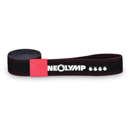 Gymnastikband Stoff mit Fitness E-Book- Umweltfreundlich - mit Verstellschnalle