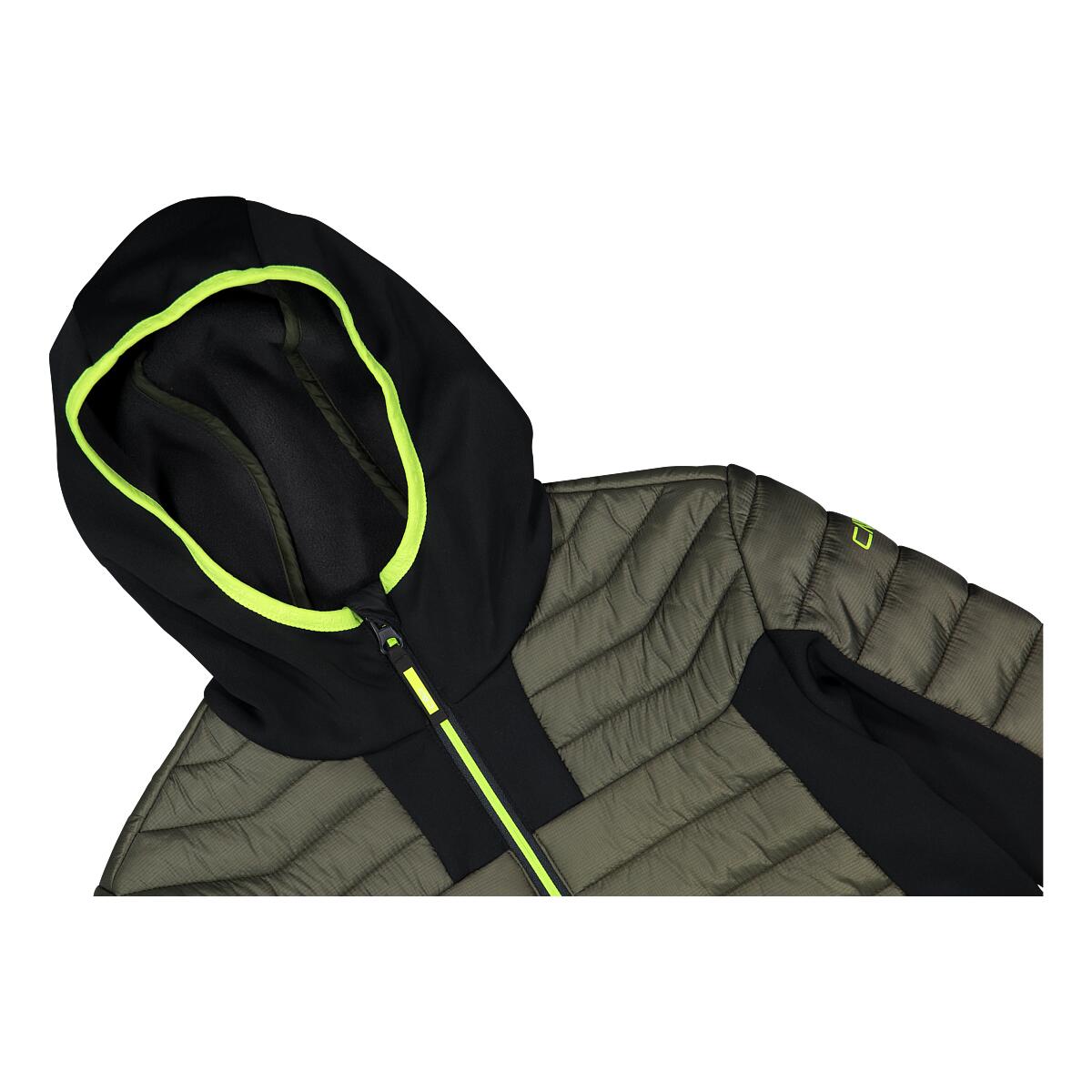 Doudoune hybride avec capuche fixe enfant CMP 5/6