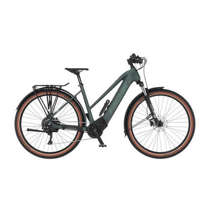 Refurbished FISCHER TERRA T100 E-Bike - green, 28 Zoll, RH 45 cm, 711 Wh