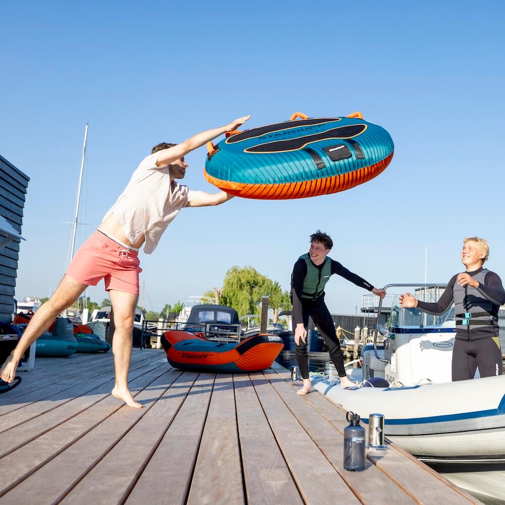 Stardupp Essie Pro Funtube - 1 á 2 Persoons - Opblaasband voor achter de boot 6/7