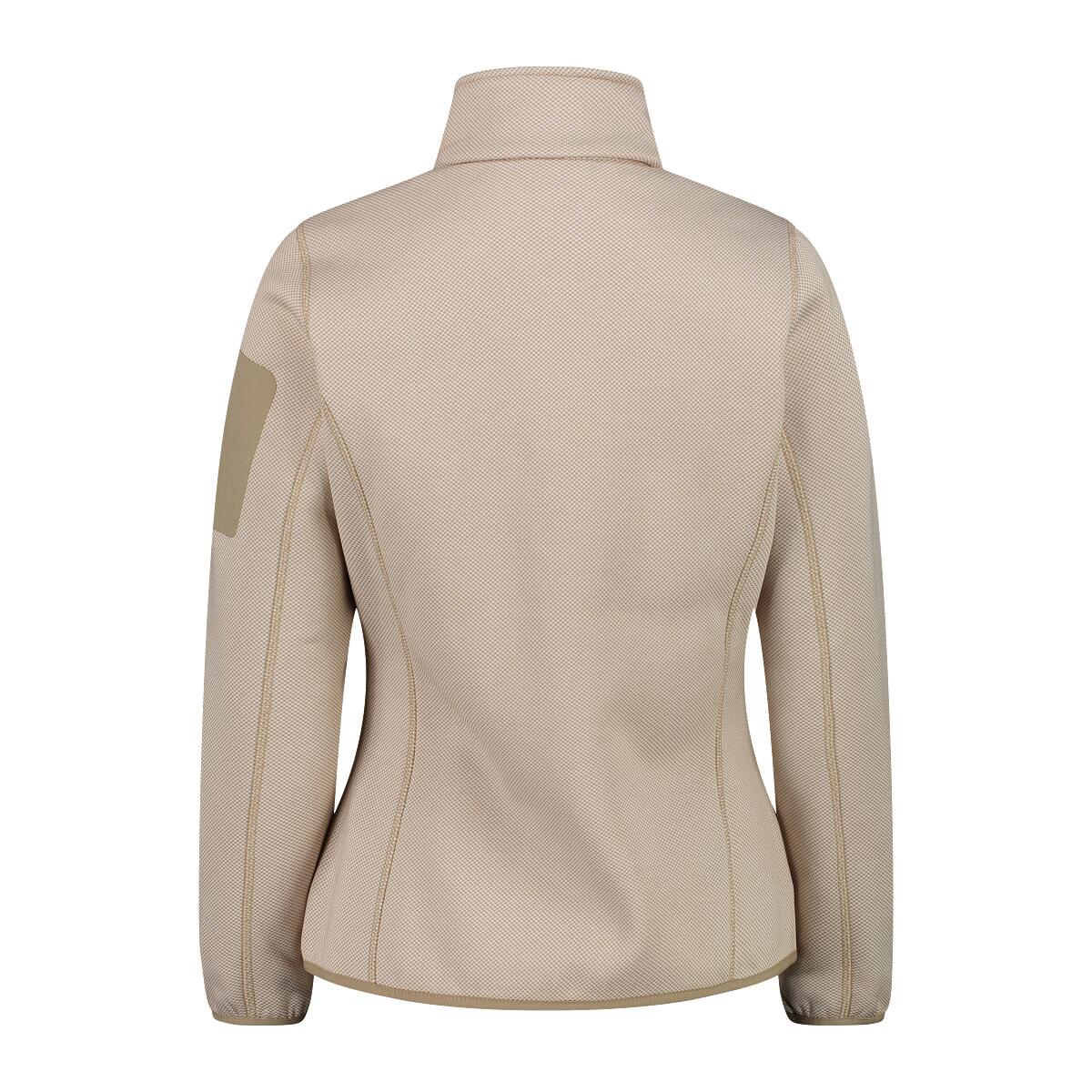 CMP Damen Jacke Knitted Melange Fleece Jacket 3H14746 2/7