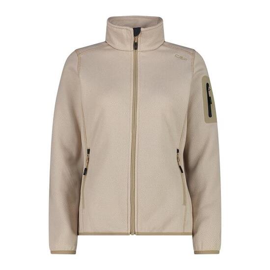 CMP Damen Jacke Knitted Melange Fleece Jacket 3H14746