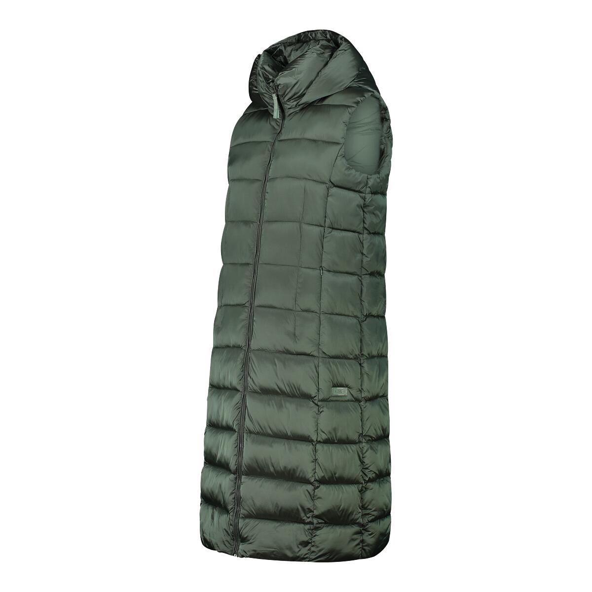 Doudoune à capuche long sans manches femme CMP 3/9