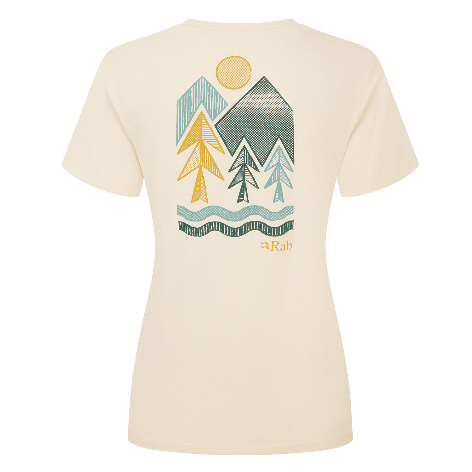 Dames T-shirt Rab Tuku Vista Tee 3/3