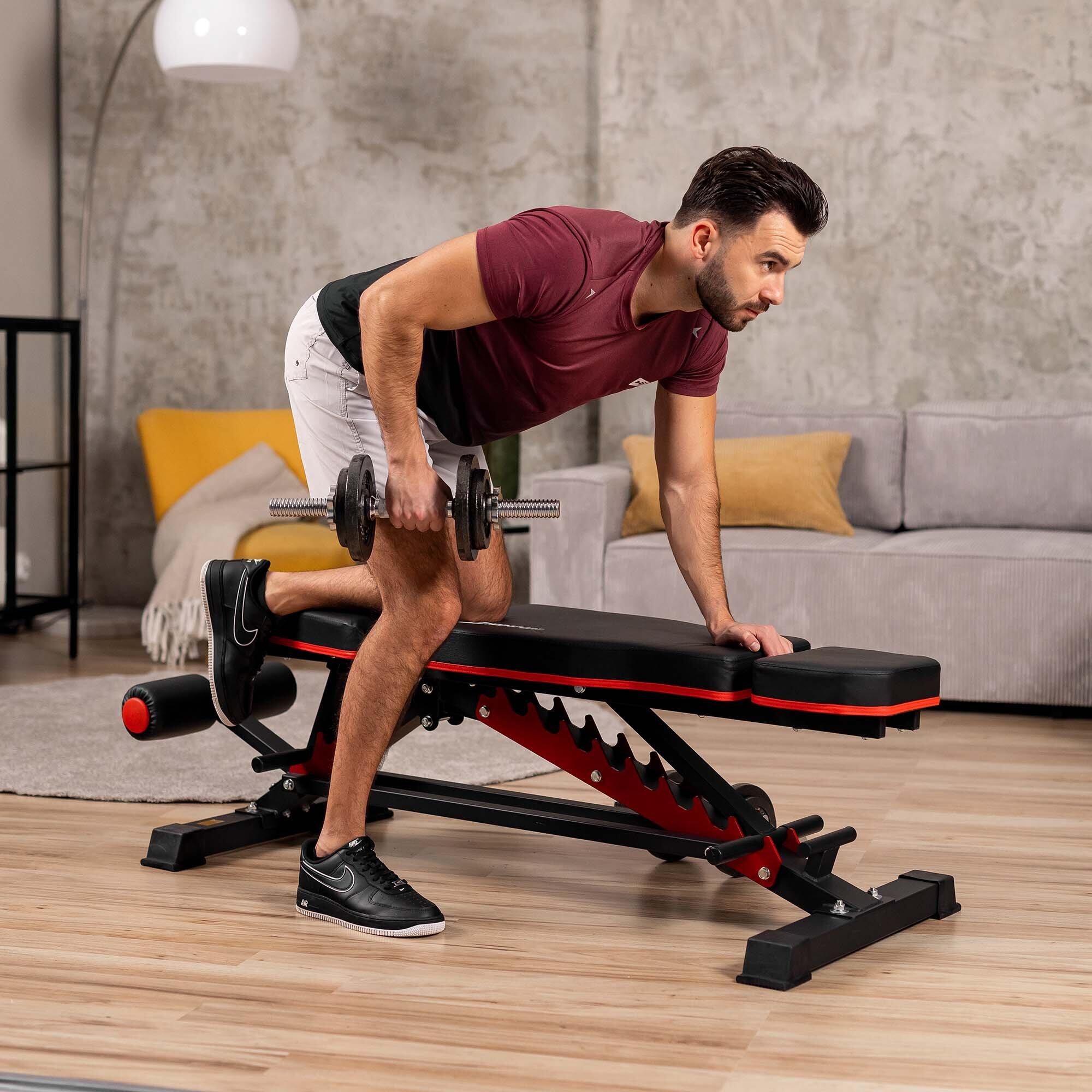 Verstelbare fitnessbank Hop-Sport HS-2090HB 7/7