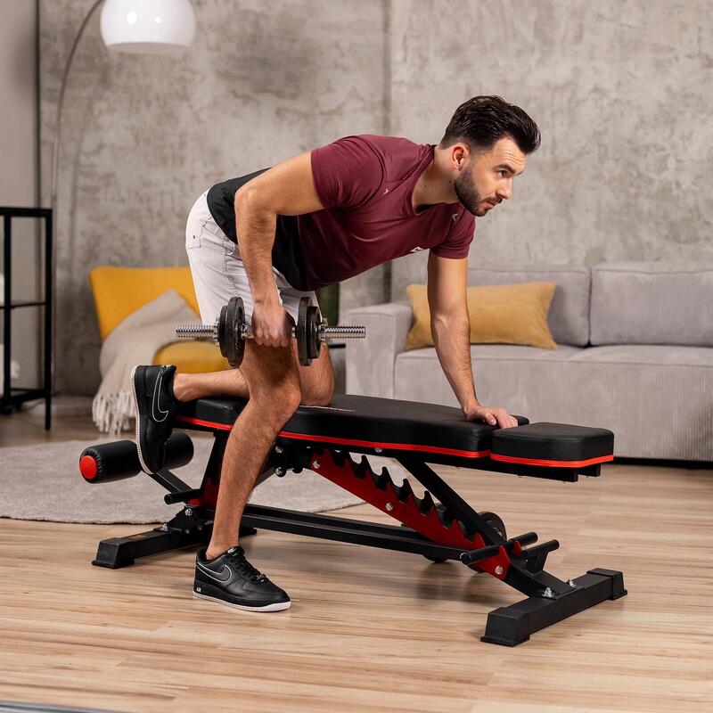 Bancă de antrenament Hop-Sport HS-2090HB reglabilă