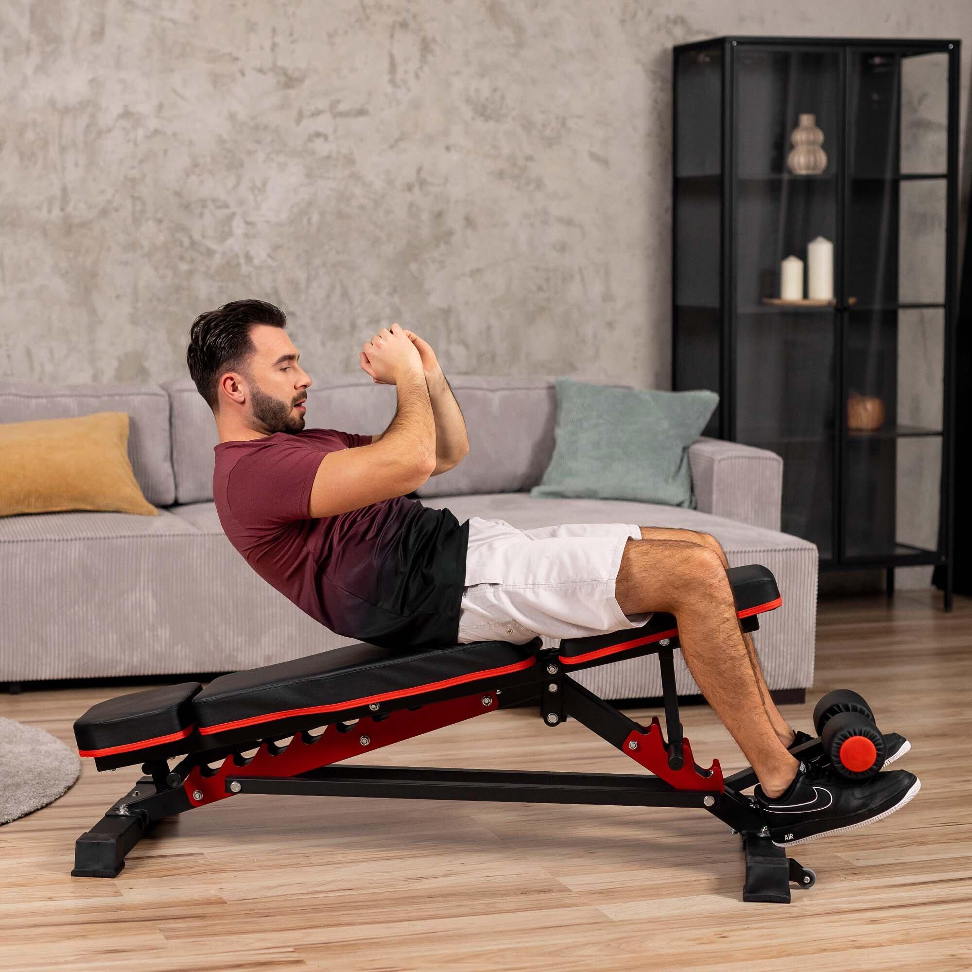 Verstelbare fitnessbank Hop-Sport HS-2090HB 5/7