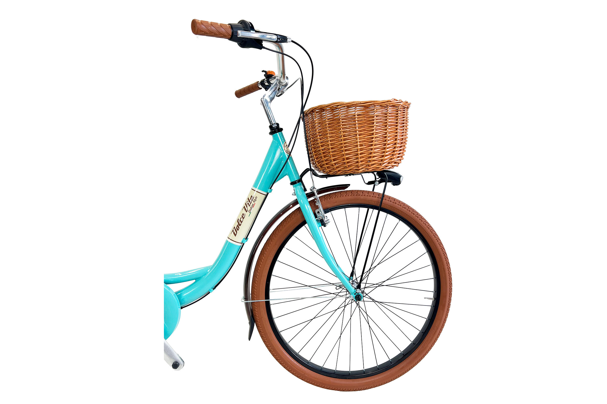 Vélo ville Dolce Vita Venere Tiffany cadre acier 6 vitesses 3/3