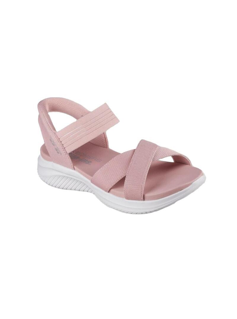 Sandali da donna Skechers Ultra flex 3.0 Rosa 2/5