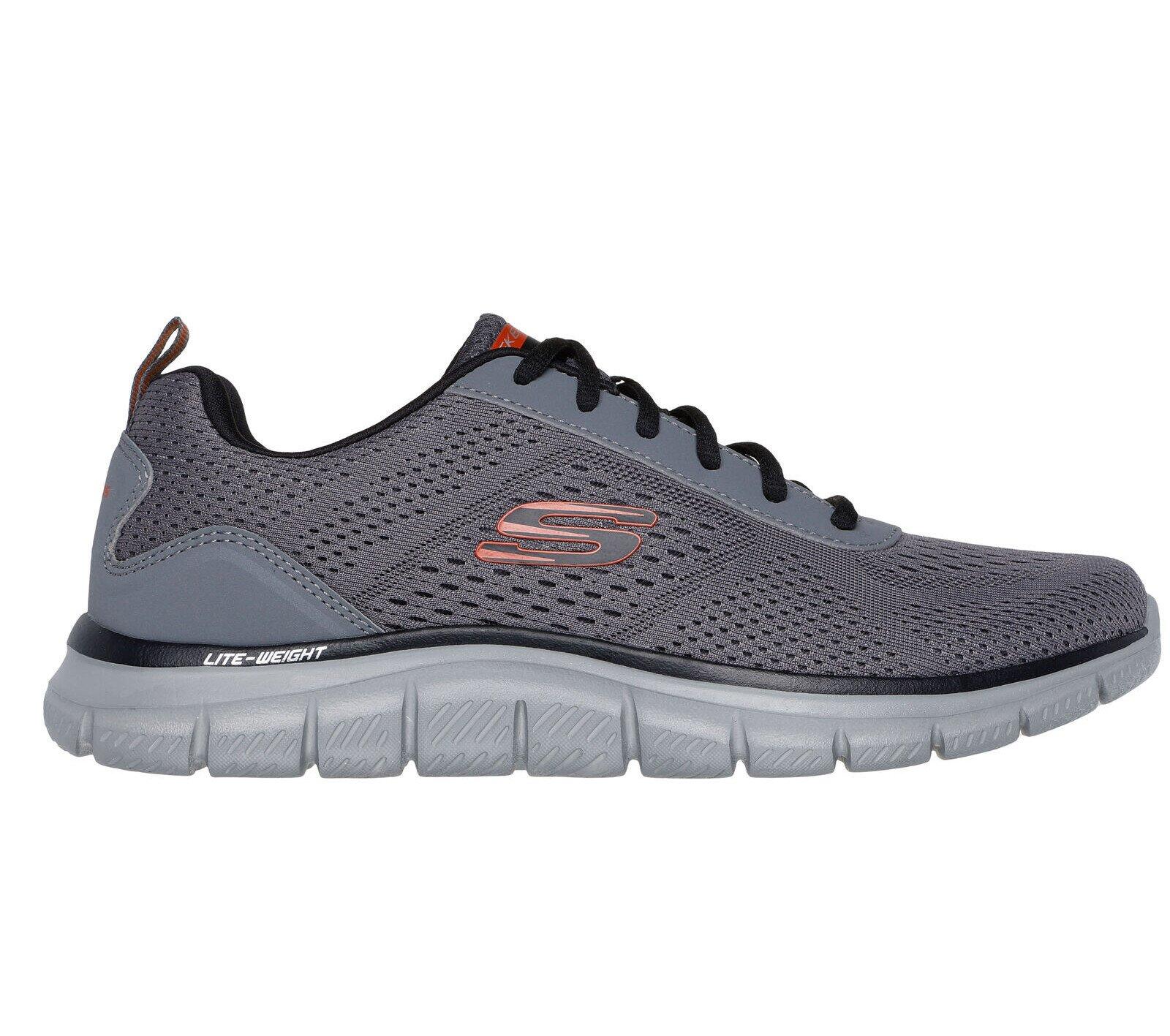 SKECHERS Track - Leshur Mens Sports Low Top Lace Up Trainers