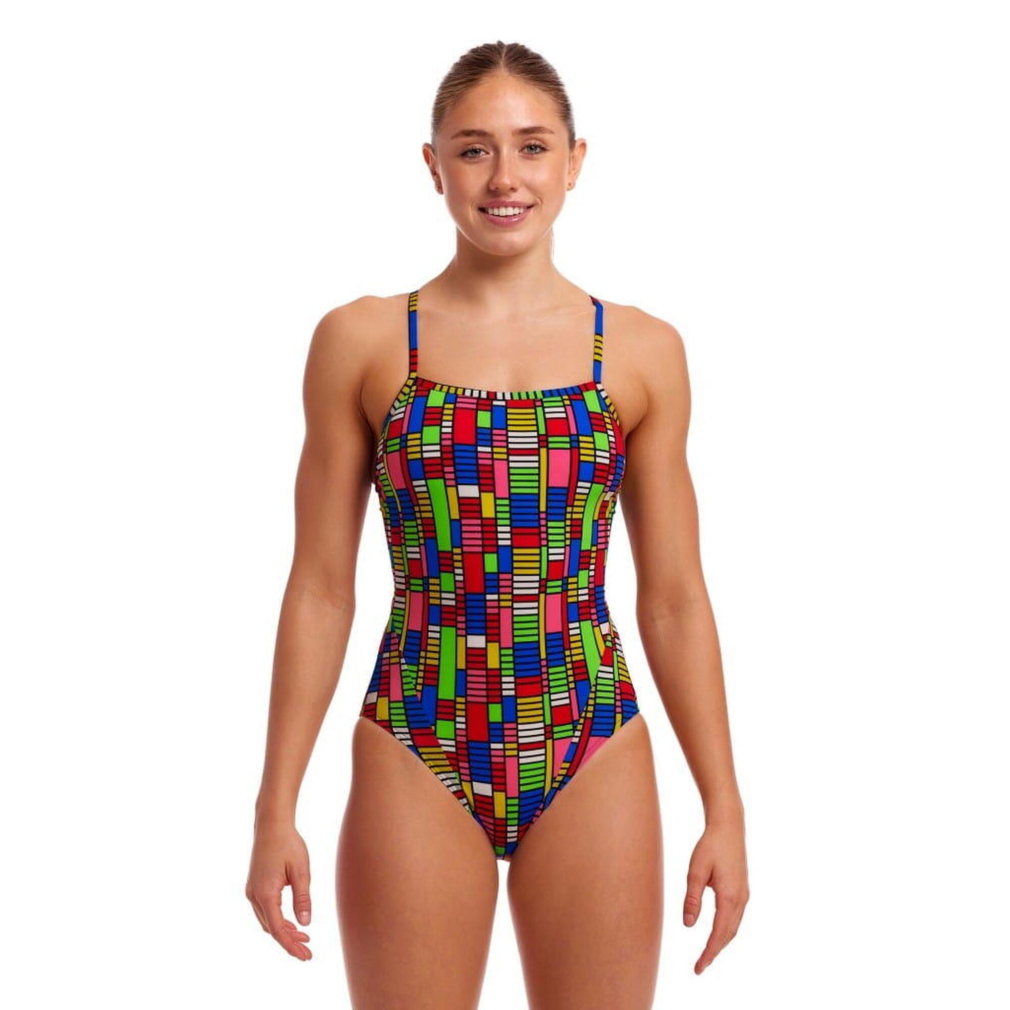 Strój do pływania FUNKITA The Climb - Single Strap