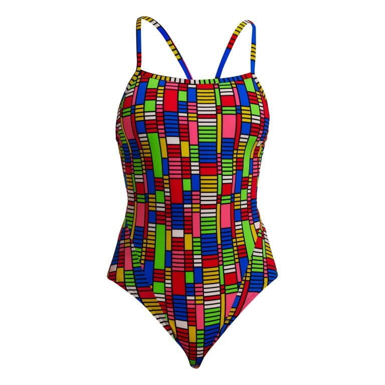 Strój do pływania FUNKITA The Climb - Single Strap