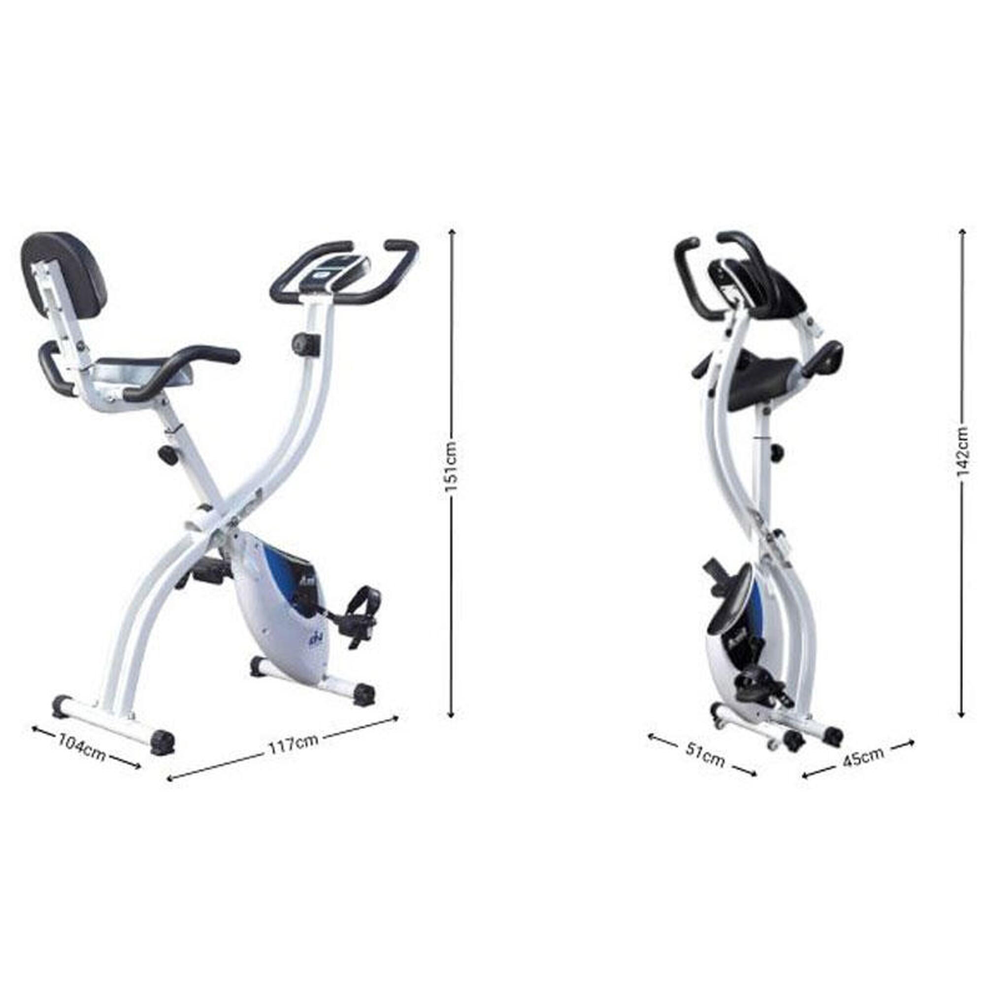 Vélo Pliable Bicyclette Appartement Cardio Velo Appartement