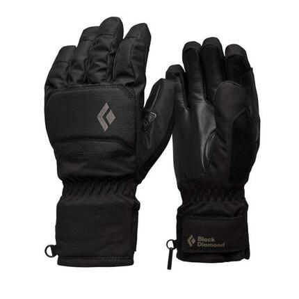 Gants ski Black Diamond Mission GORE‑TEX noir XL cuir chèvre PrimaLoft 133g