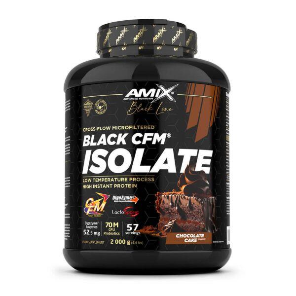 Black CFM Isolate - 2kg Chocolate Cake Amix Nutrition