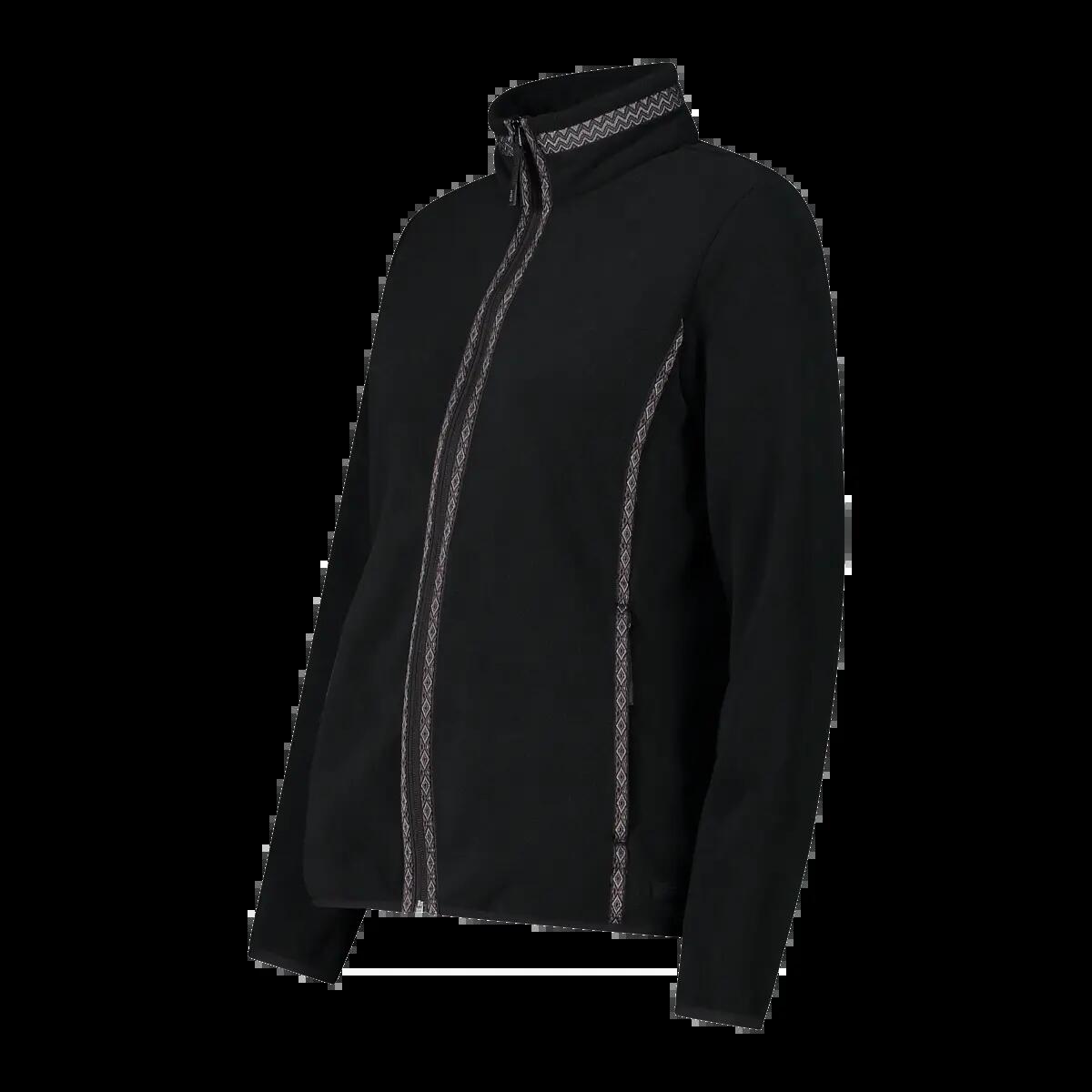 Woman Jacket Arctic Fleece 46 schwarz - Farbe black 3/3