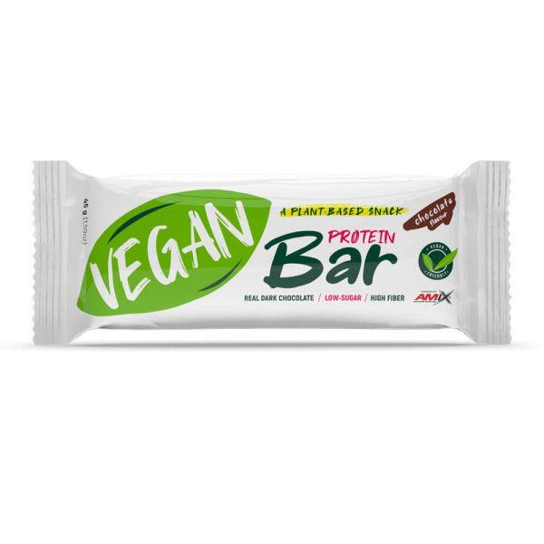 AMIX Barretta proteica vegana - 45 g di cioccolato Amix Nutrition