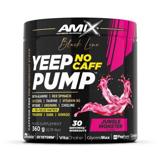 Yeep Pump No Caff - 345g Jungle Monster Amix Nutrition