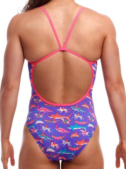 Strój do pływania FUNKITA Doggie Paddle - Single Strap