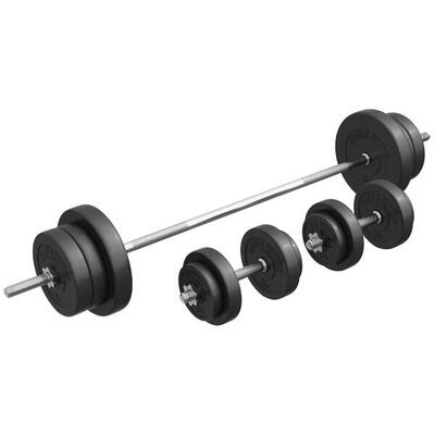 Hantelset - 70kg, Langhantelstange 170cm, Hantel Set, Kurzhantelset, Hanteln
