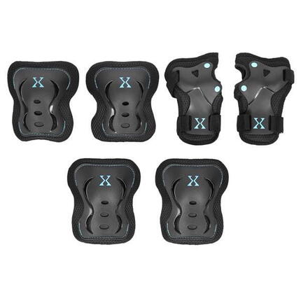 Un jeu de protections pour skateboards et trottinettes H320 NILS EXTREME
