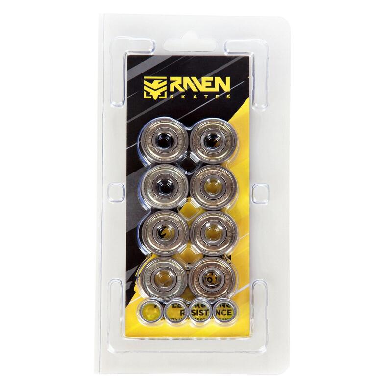 4x Kółka do rolek 80mm + 8x Łożyska RAVEN Abec7