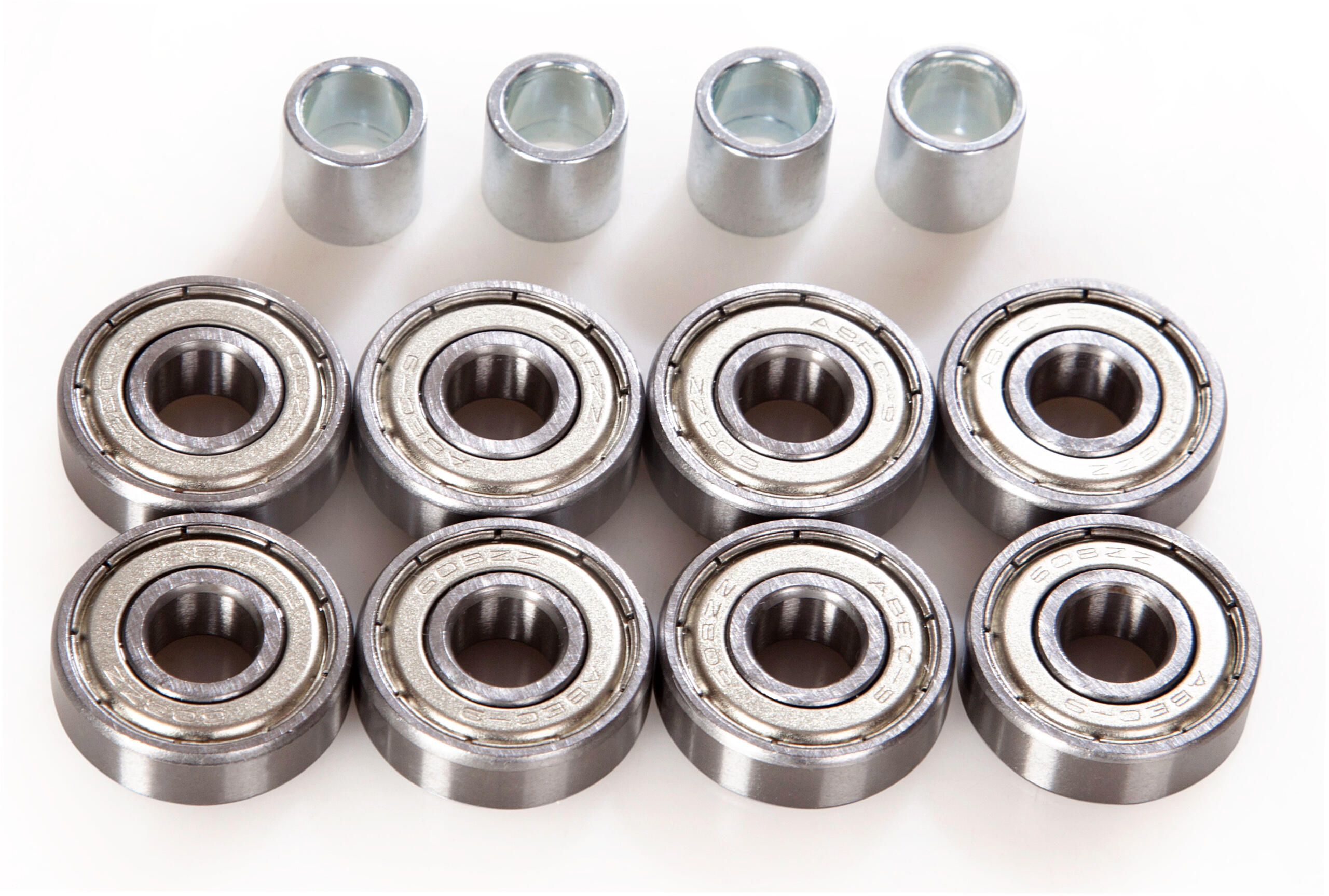 Łożyska RAVEN ABEC9 CHROME 608ZZ Komplet 8 sztuk 2/4