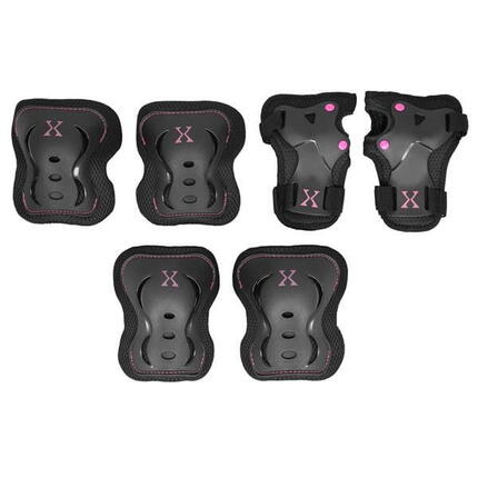 Un jeu de protections pour skateboards et trottinettes H320 NILS EXTREME