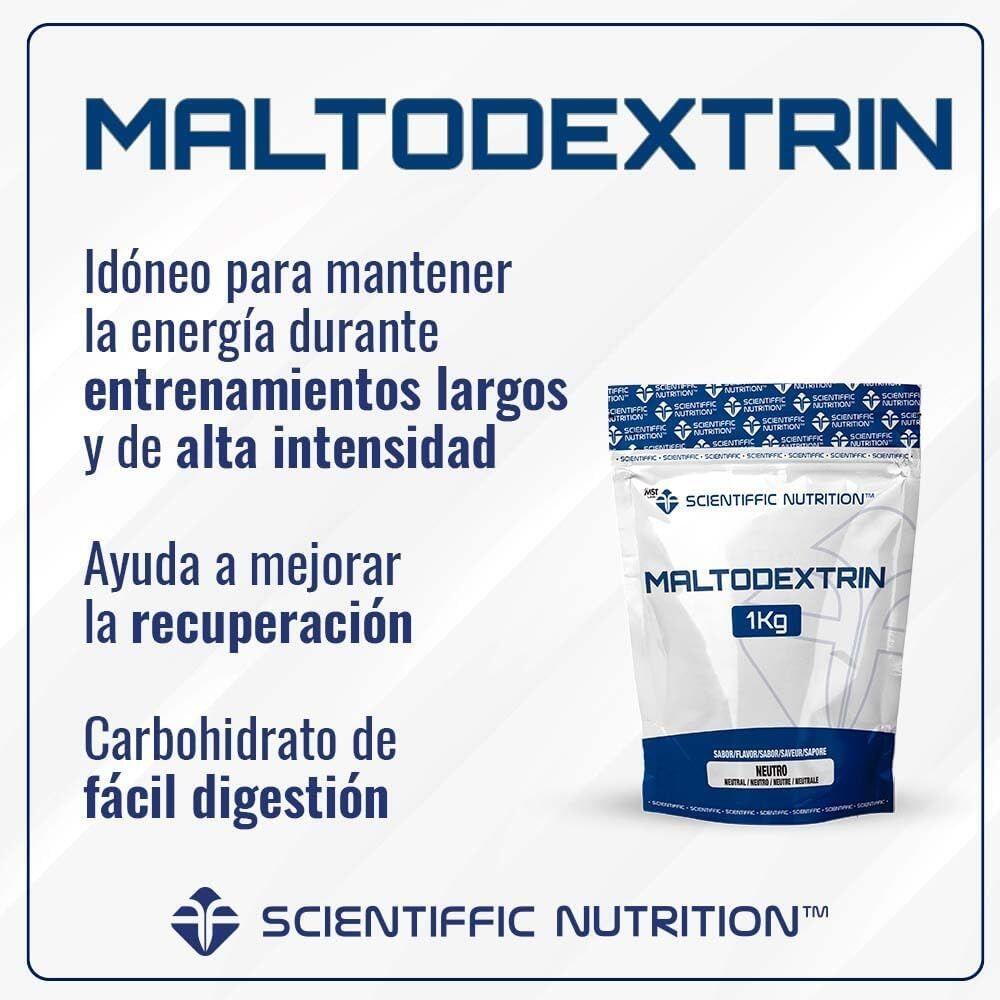 Maltodextrina 1Kg Neutro Scientiffic Nutrition 2/3