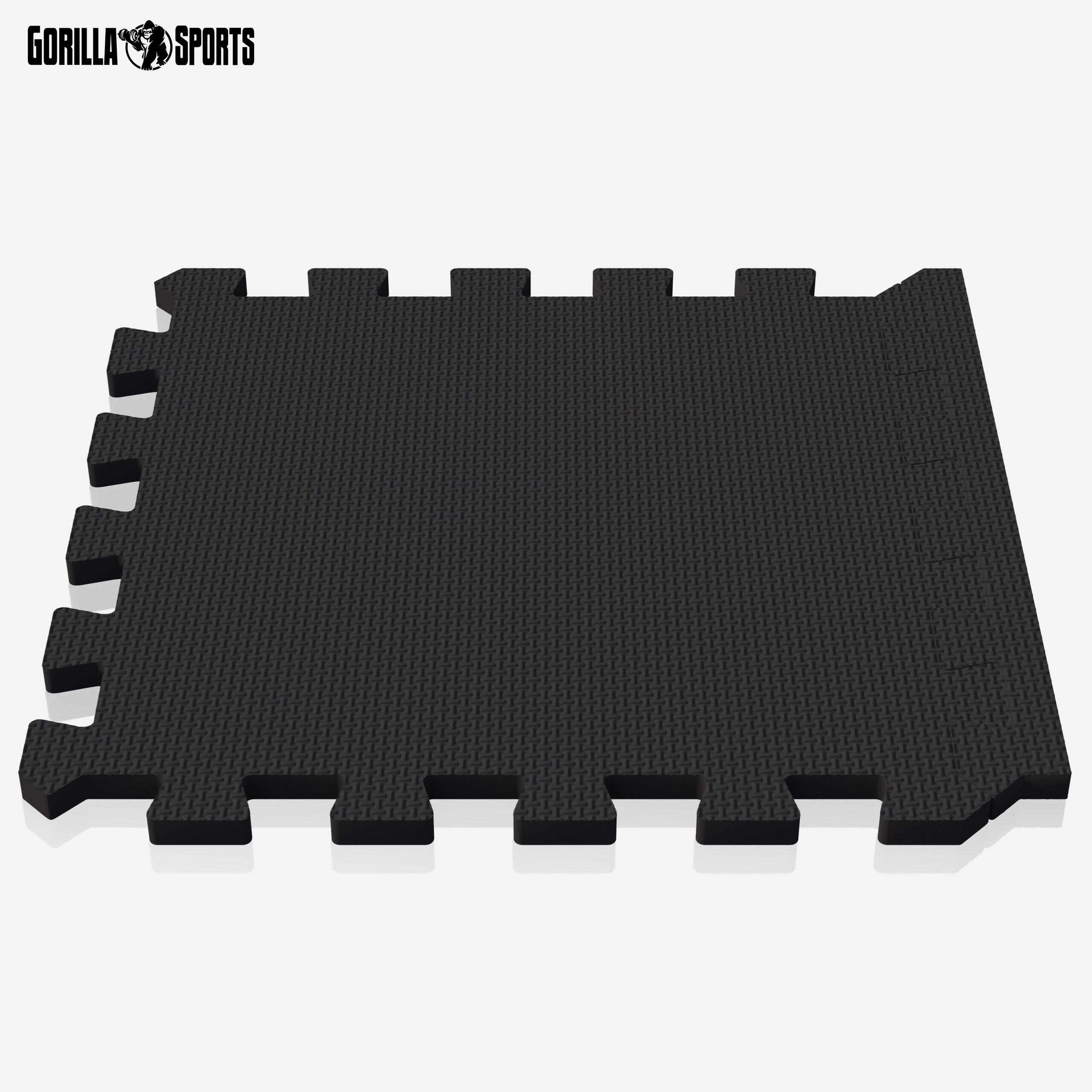 Tapis Mousse - 18 Pièces et Bords, 30x30 cm, Antidérapant, Tapis Protection Sol 6/7