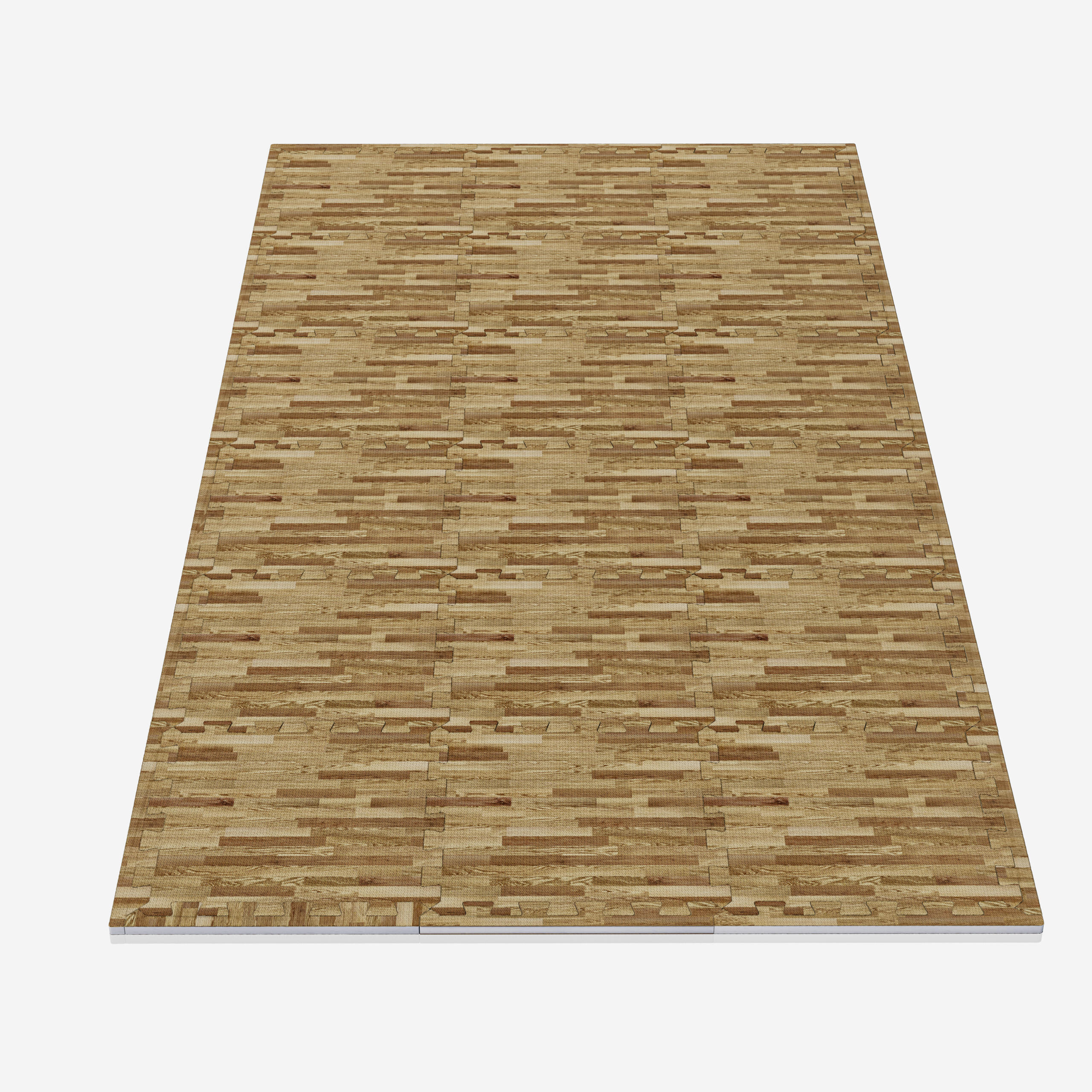 Tapis Mousse - 18 Pièces et Bords, 30x30 cm, Antidérapant, Tapis Protection Sol 4/7