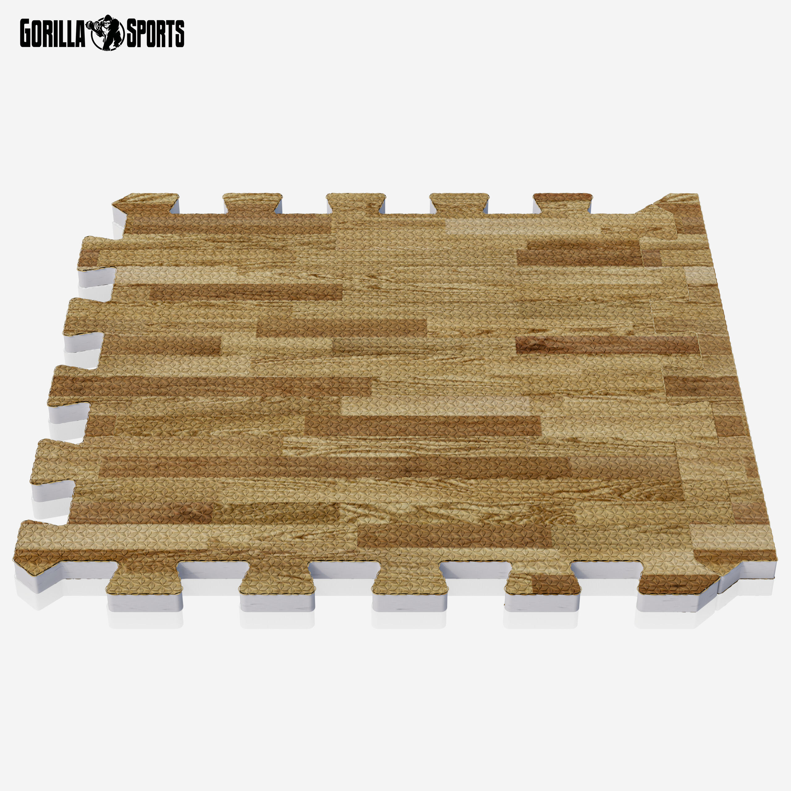 Tapis Mousse - 18 Pièces et Bords, 30x30 cm, Antidérapant, Tapis Protection Sol 5/7