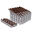 Set de 18 covorase de protectie, 30 x 30 cm, lemn inchis, Gorilla Sports®