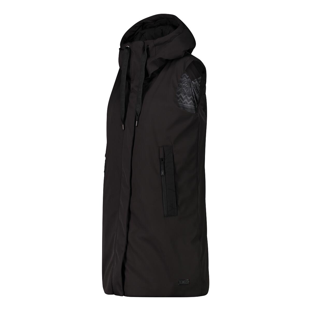 CMP Damen Weste WOMAN LONG VEST FIX HOOD 34K0276 3/5
