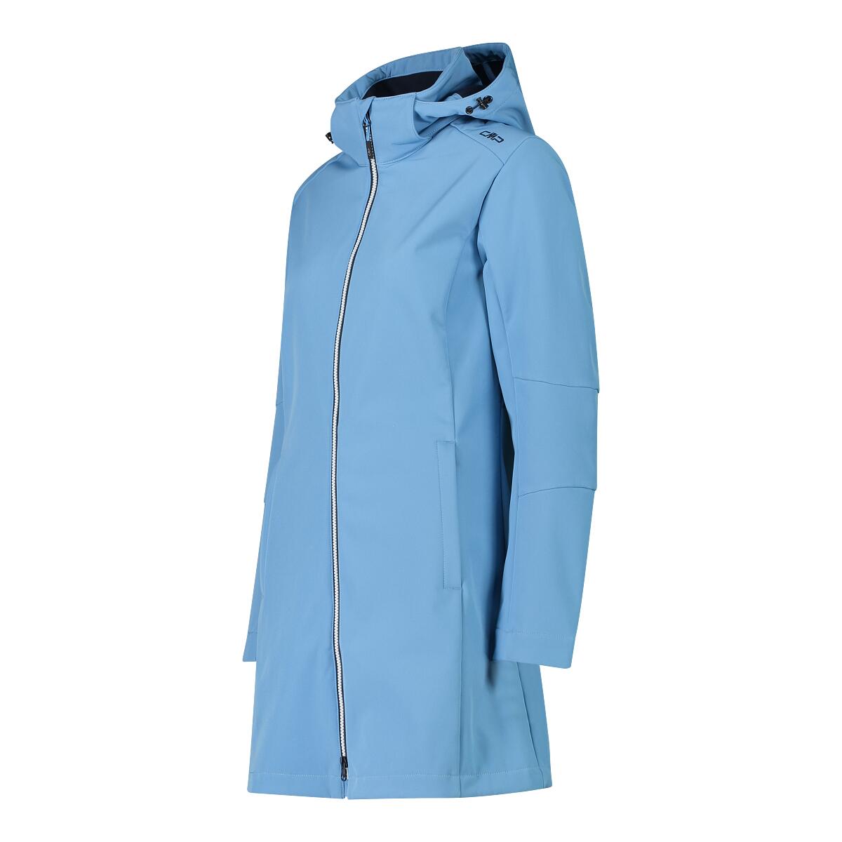 Dames parka met rits en capuchon CMP 3/4
