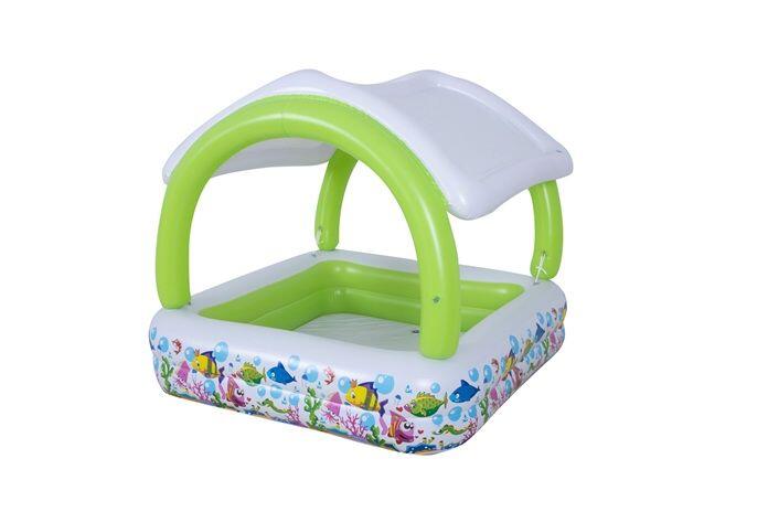 Jilong Aufblasbarer Kinder-Pool mit Sonnendach 2/4