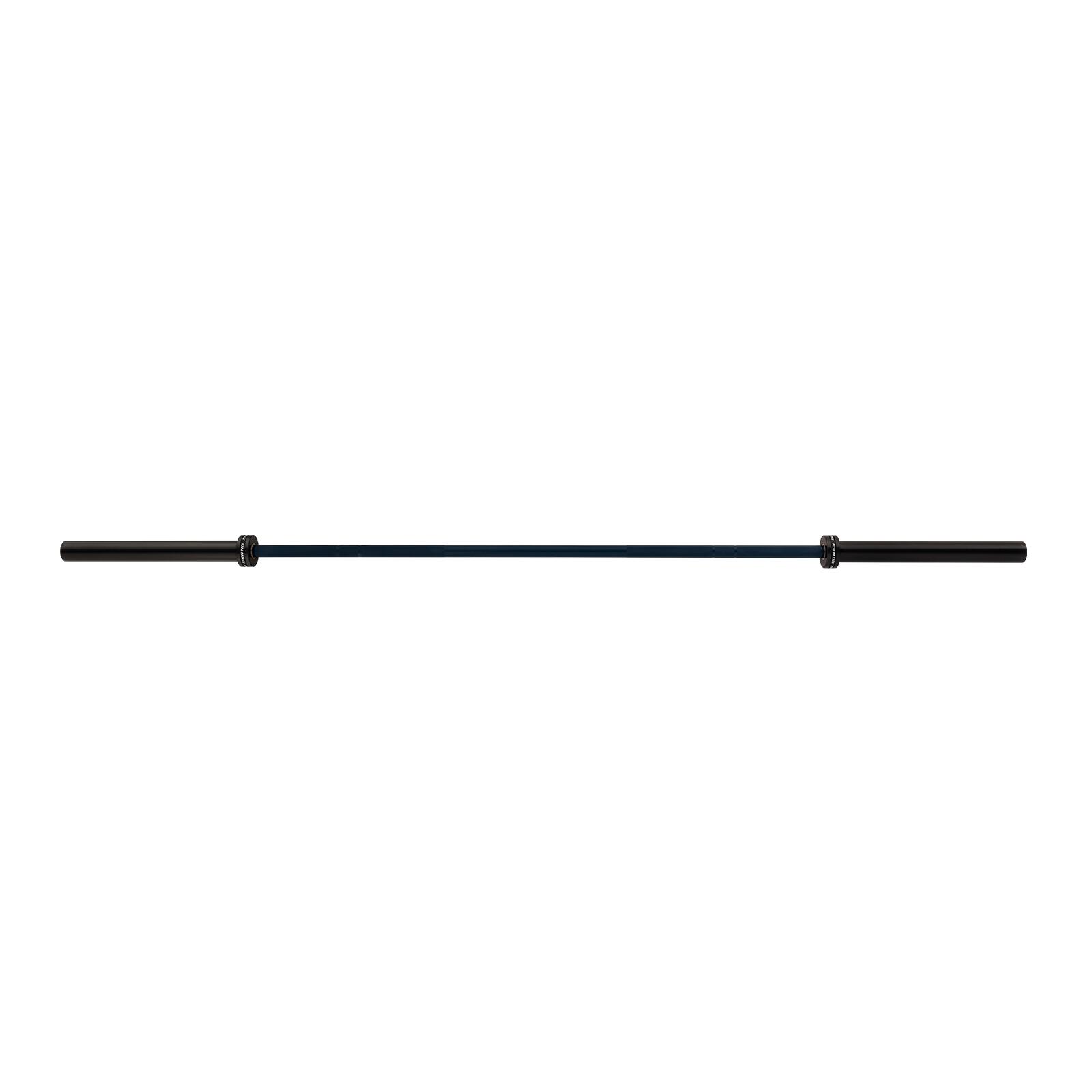 Barre Olympique Musculation Fitness Tech 220cm x 50mm 8 Roulements Bleu 5/6