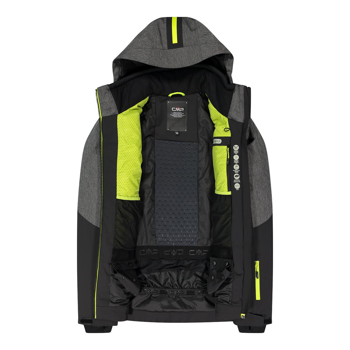 Chaqueta de esquí con capucha y cremallera CMP 4/4