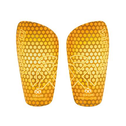 Protège-tibias de football ONE ECLIPSE Jaune Taille M