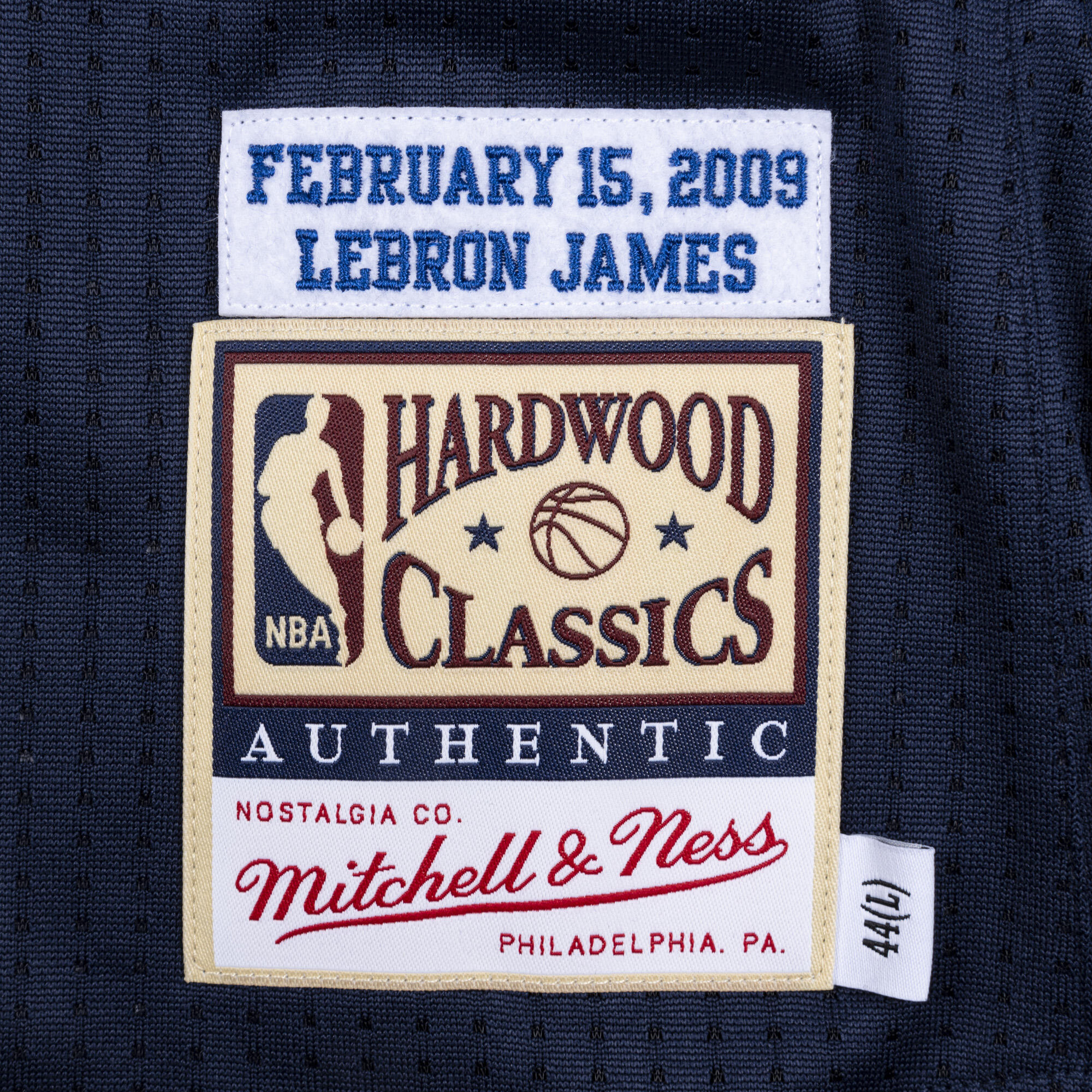 Authentic Jersey All Star East 2009 Lebron James