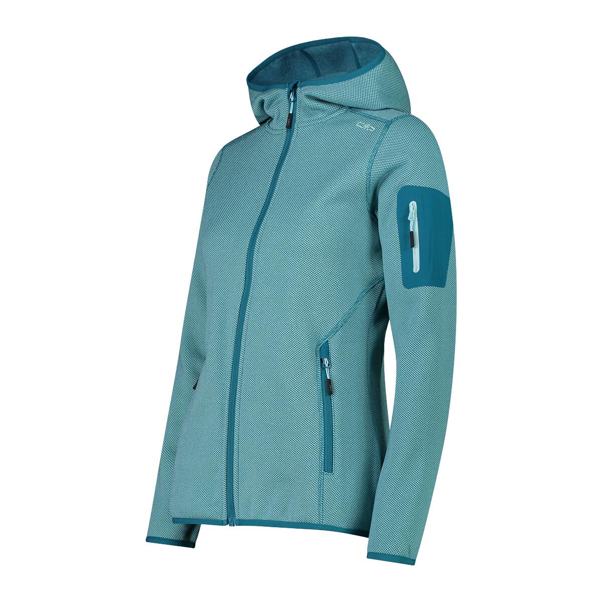 CMP Damen Jacke Knitted Melange Hoody 3H19826 3/5