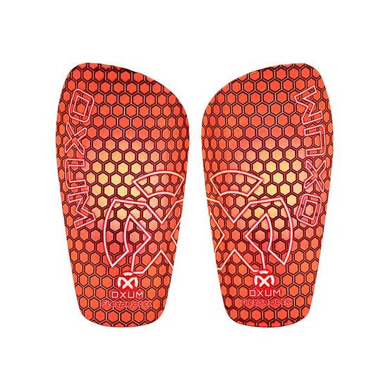 Protège-tibias de football ONE ECLIPSE Rouge Taille L