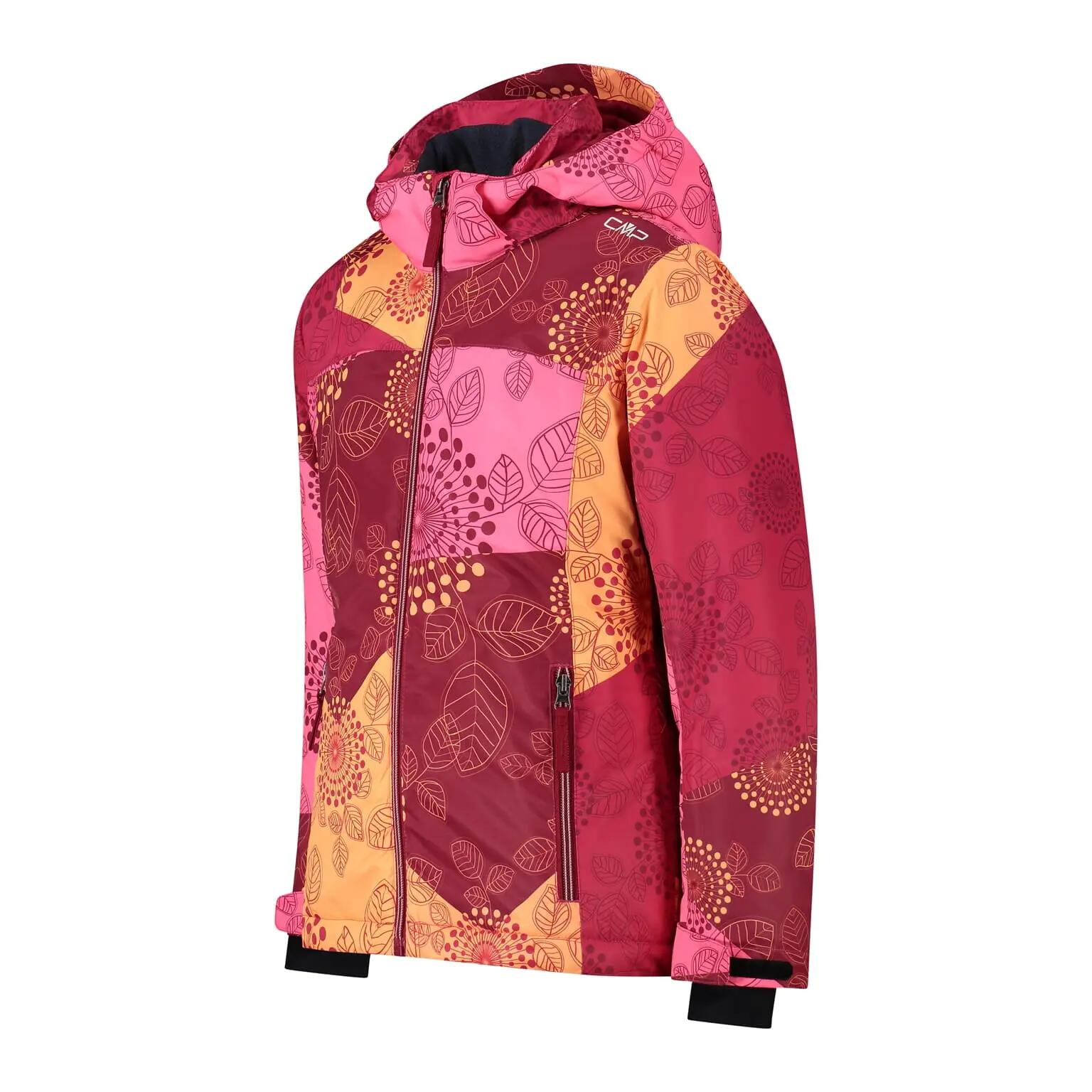 CMP Mädchen Skijacke Girl Jacket Snaps Hood 39W2085 5/6